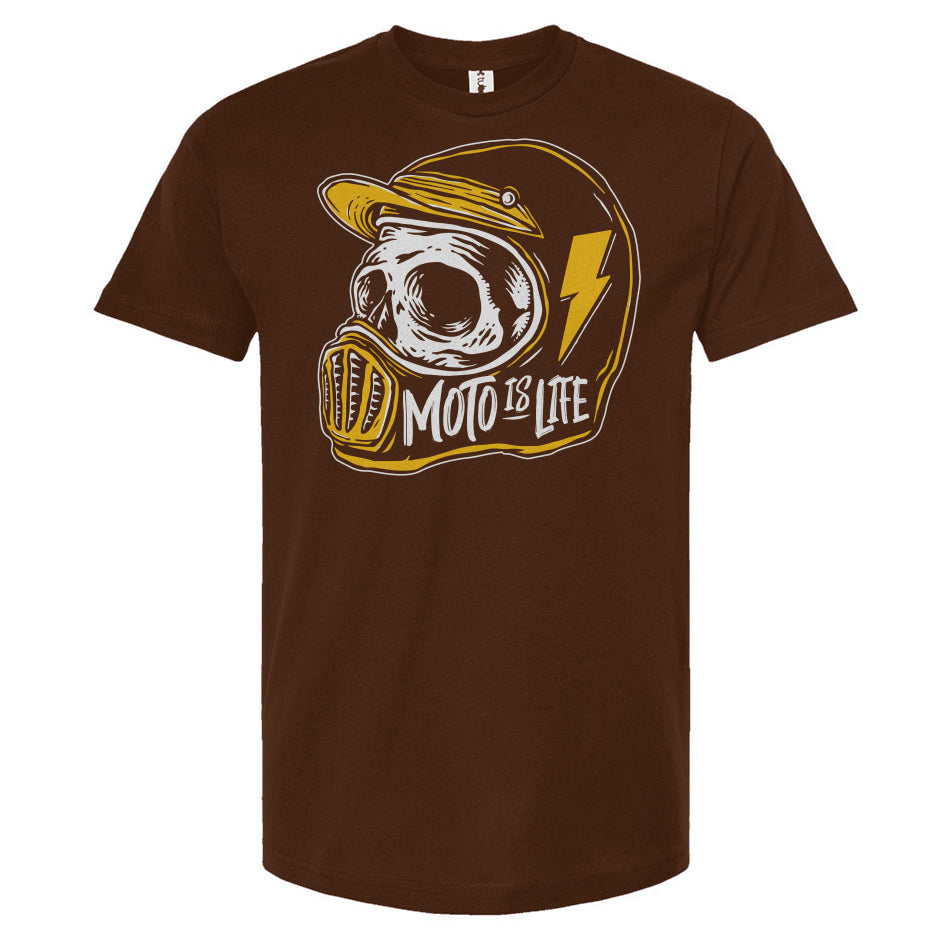 Moto is Life - Skull T-Shirt