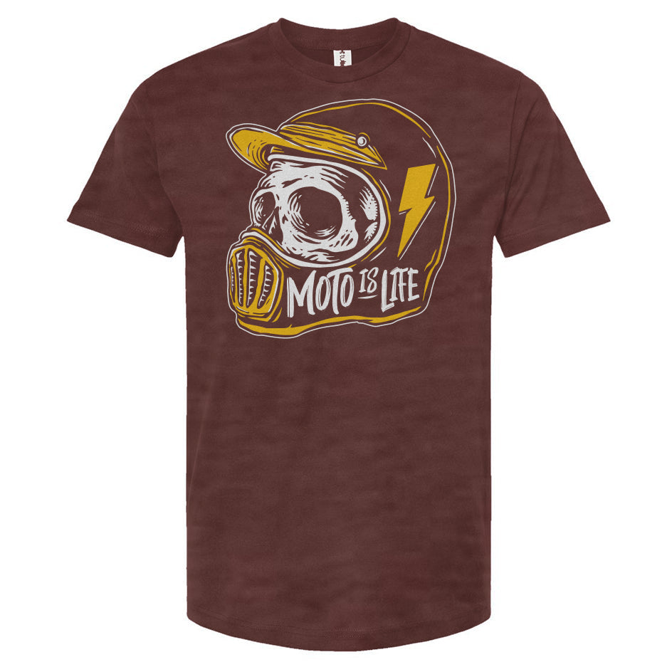 Moto is Life - Skull T-Shirt