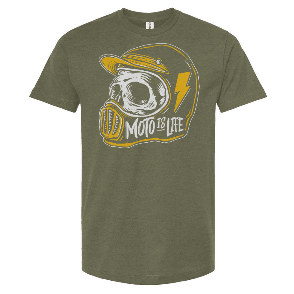 Moto is Life - Skull T-Shirt