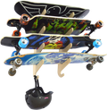 THE ANNEX skateboard wall rack